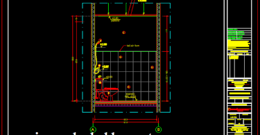  Desain  Denah Kamar  Mandi  WC Lantai Bawah Autocad  File dwg 