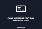 CARA MEMBUAT TEXT BOX DI MICROSOF WORD